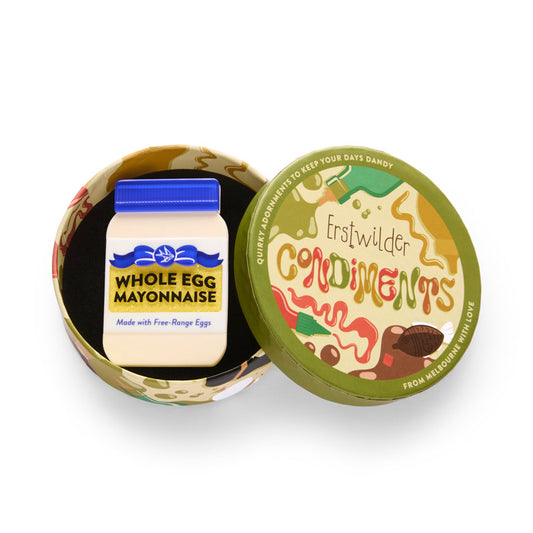 Spread the Word Brooch by Erstwilder Quirks!