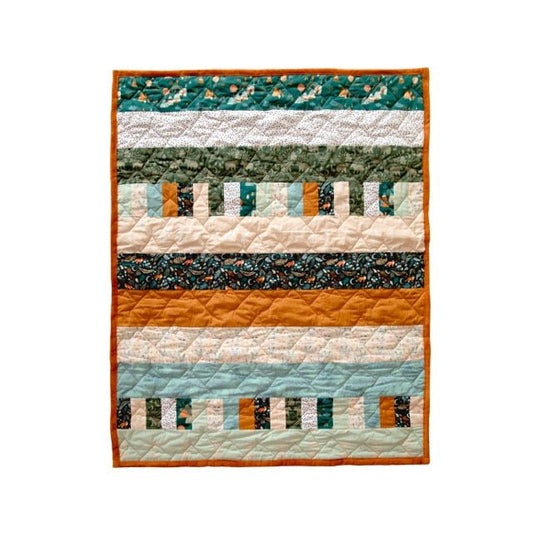 Bricks and Beams Quilt Kit - Timberline - Creative Freedom Collective