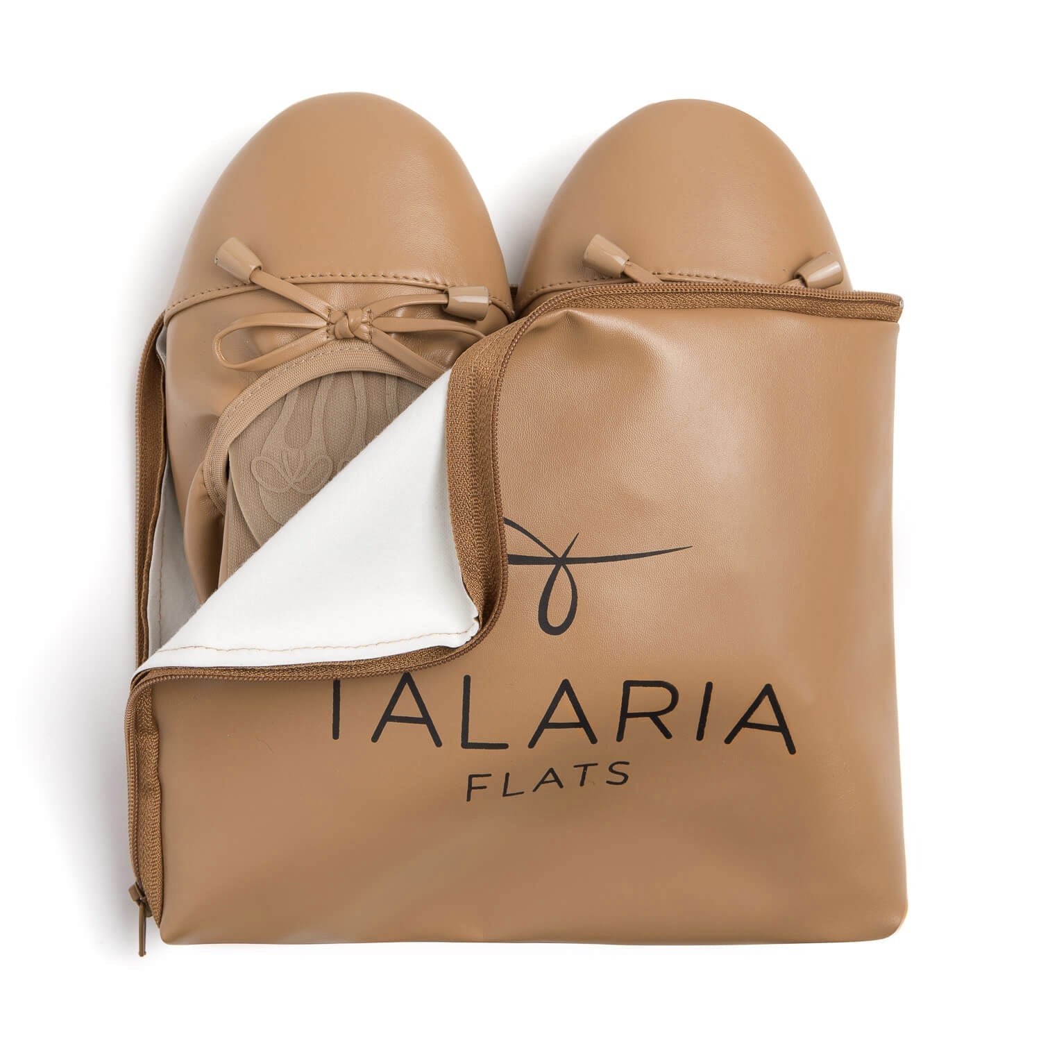 Premium Caramel Flats Talaria Flats