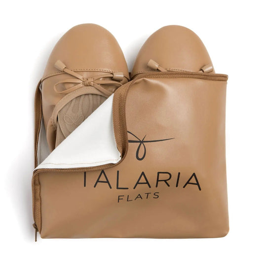 Premium Caramel Flats Talaria Flats
