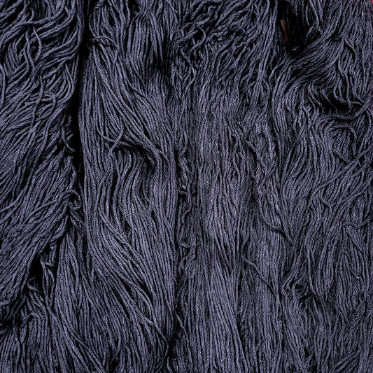 Charcoal - Flower Silk by StitchyBox (Standard Colorway)