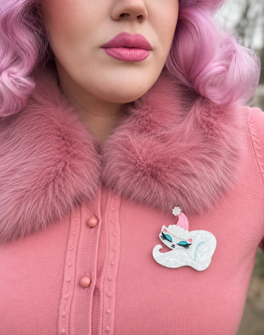 Christmas Cat Nap by Miss Fluff x Lipstick & Chrome