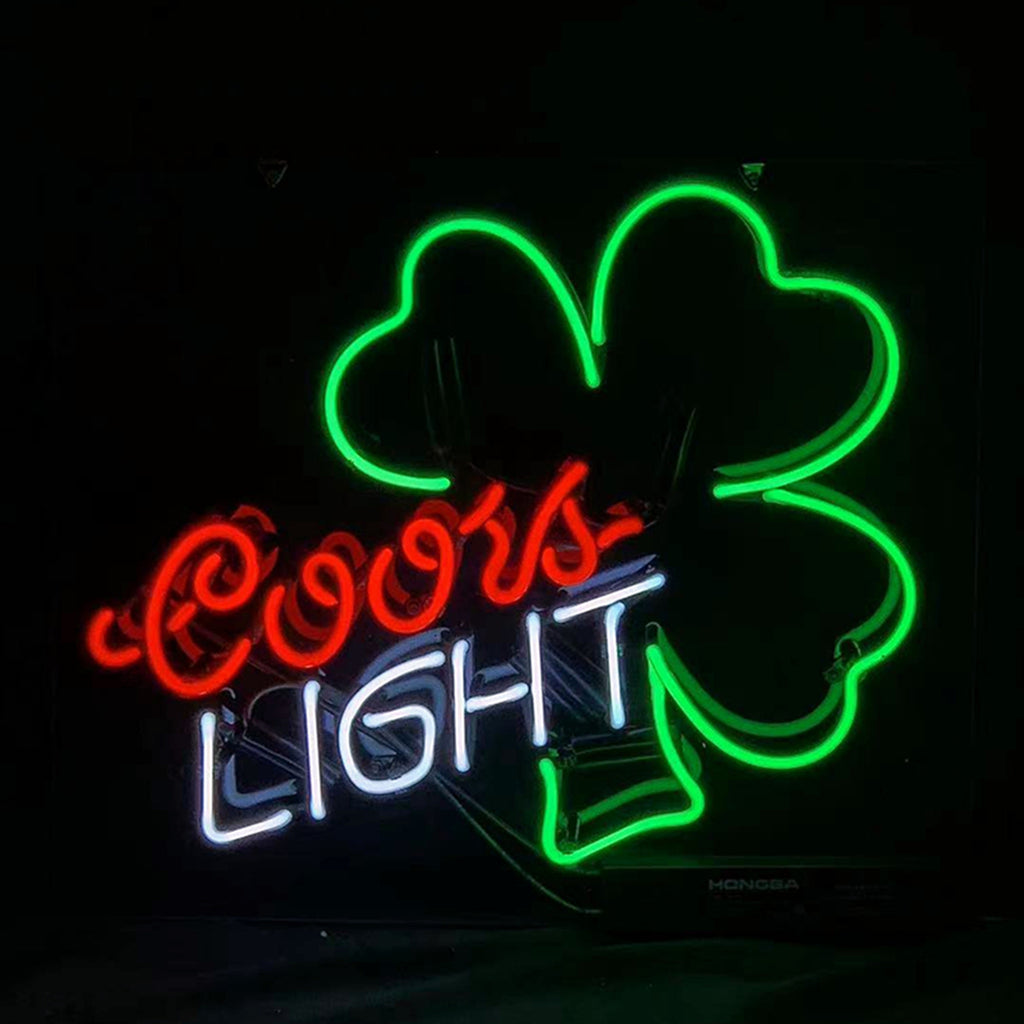 Coors Light Clover Neon Signs Light Neon Signs Land