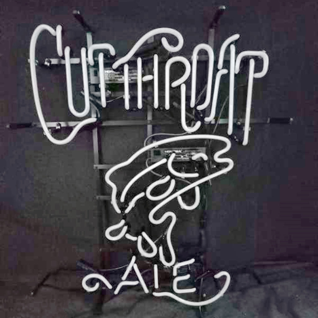 Cutthroat Ale Fish Neon Light Sign Neon Signs Land