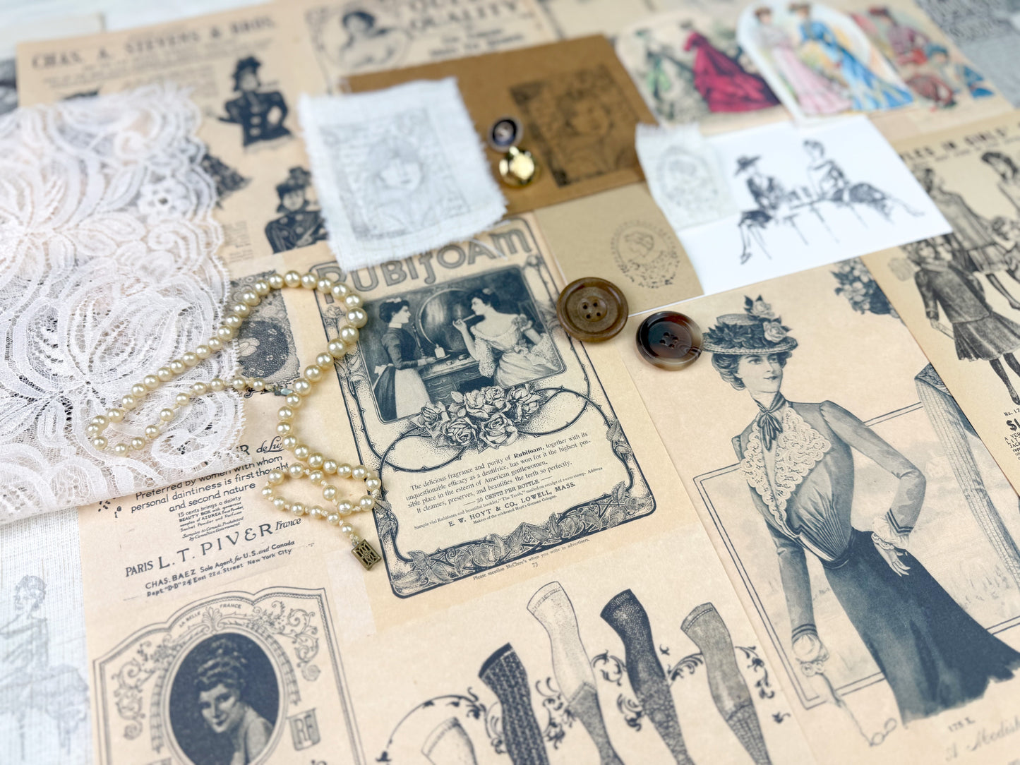 Fashion Ephemera Kit A House of Books