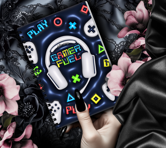 Video Gamer Reusable Sticker Book, Kid & Adult Friendly, Perfect Gift for Gamers and Stickers Collectors Gothic Garage