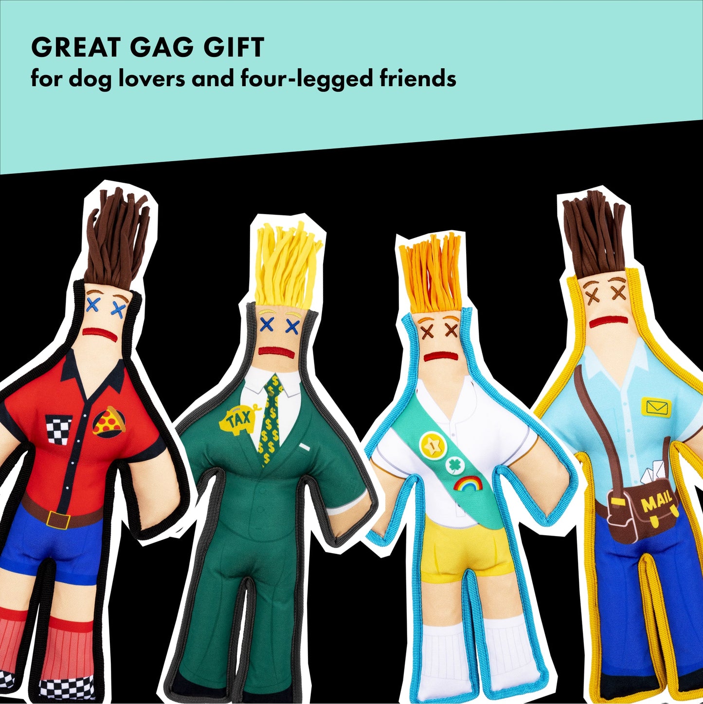 Cookie Scout Squeaky Chew Toy