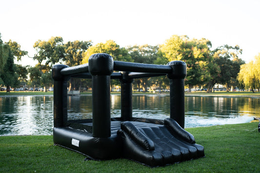 Mini Luna - Black Bounce House Mini Castles