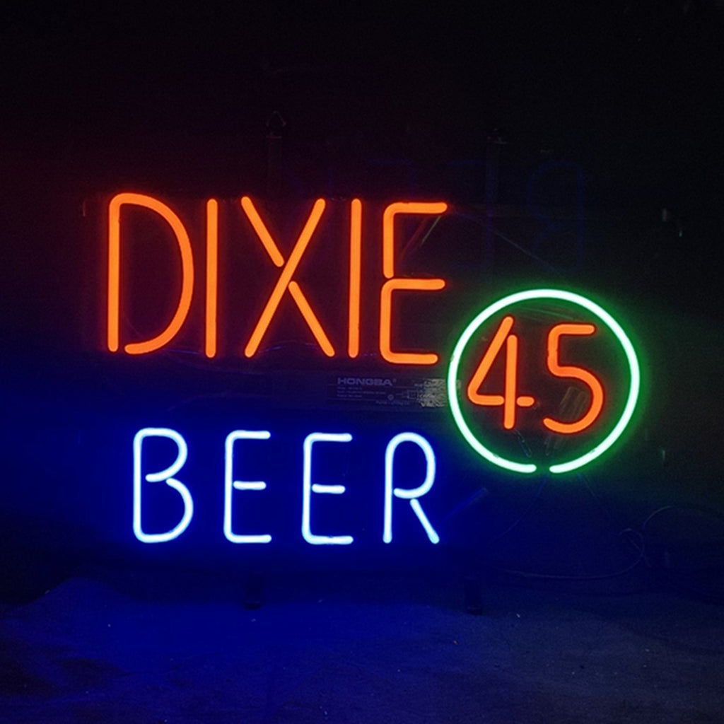 Dixie Beer 45 Neon Signs Light Neon Signs Land