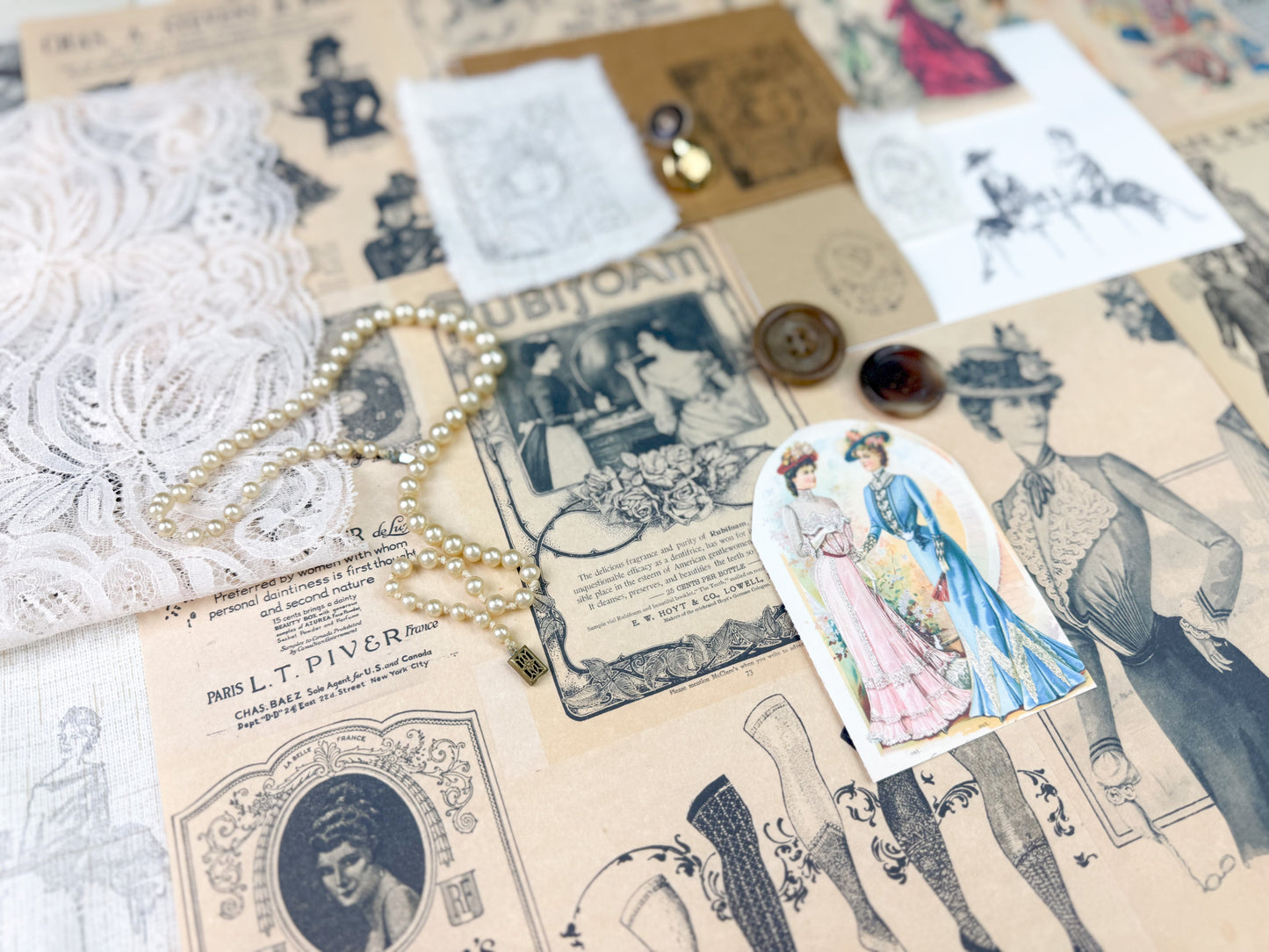 Fashion Ephemera Kit A House of Books