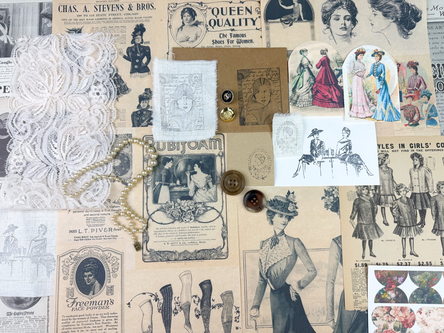 Fashion Ephemera Kit A House of Books