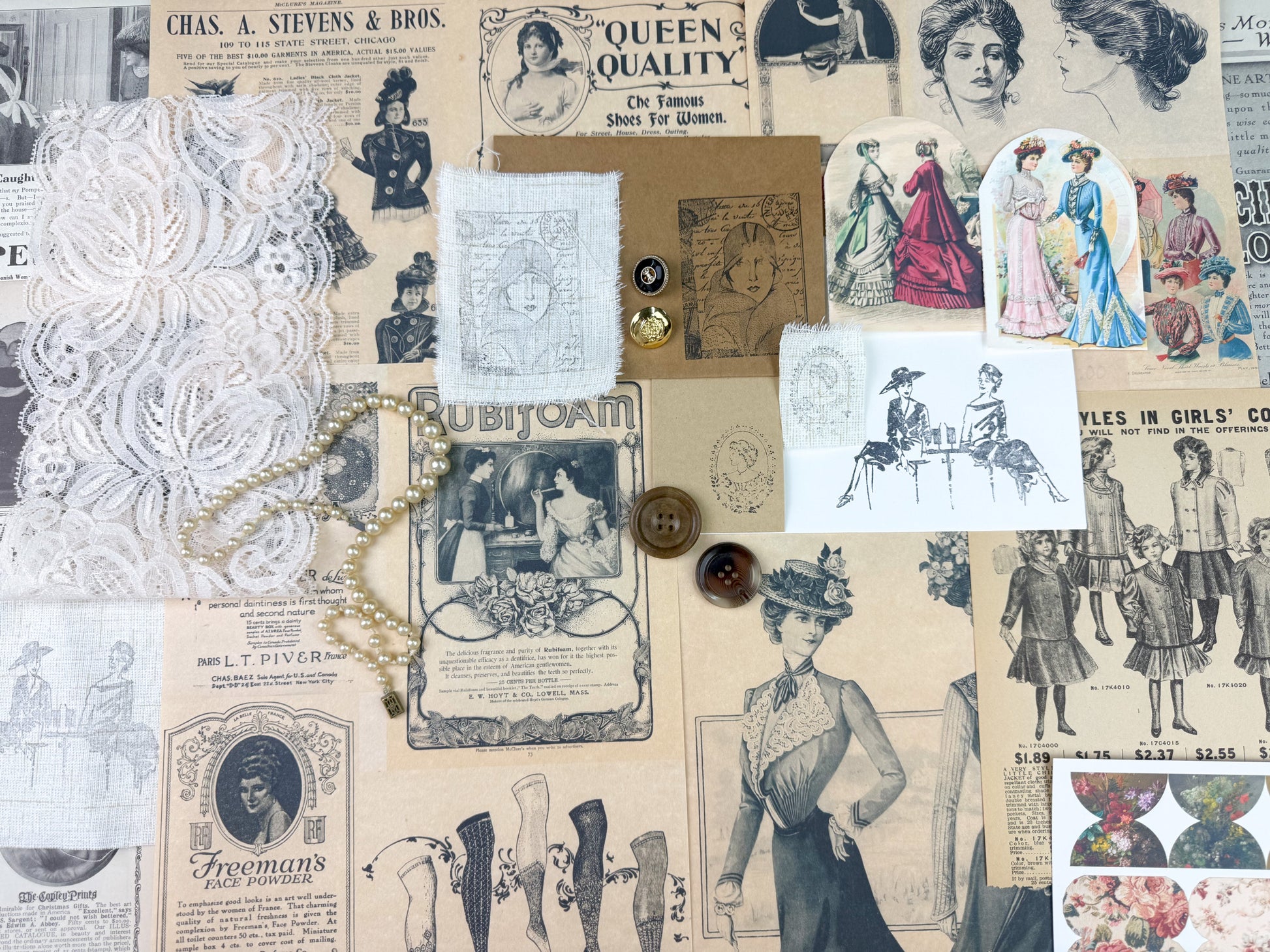 Fashion Ephemera Kit A House of Books