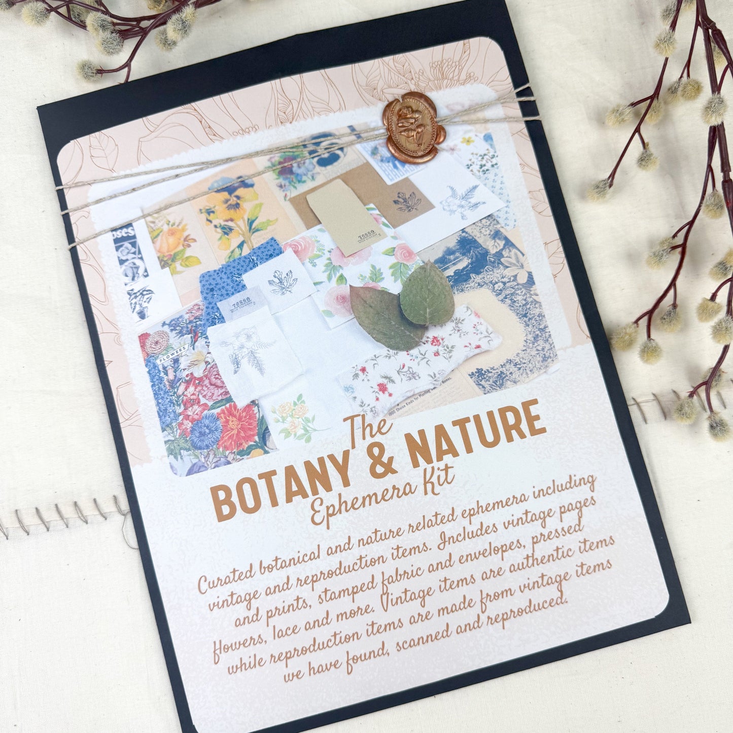 Botanical and Nature Ephemera Kit A House of Books