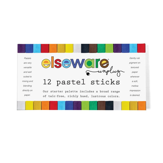 Pastel Sticks – Talc-Free – 12 Vibrant Colors elseware unplug
