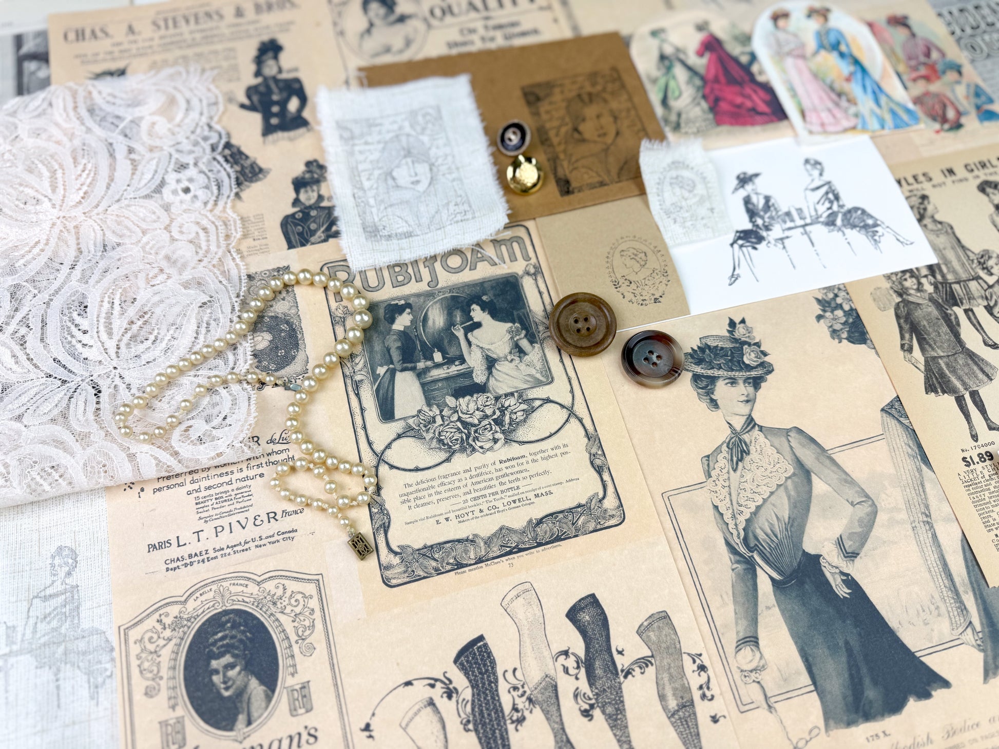 Fashion Ephemera Kit A House of Books