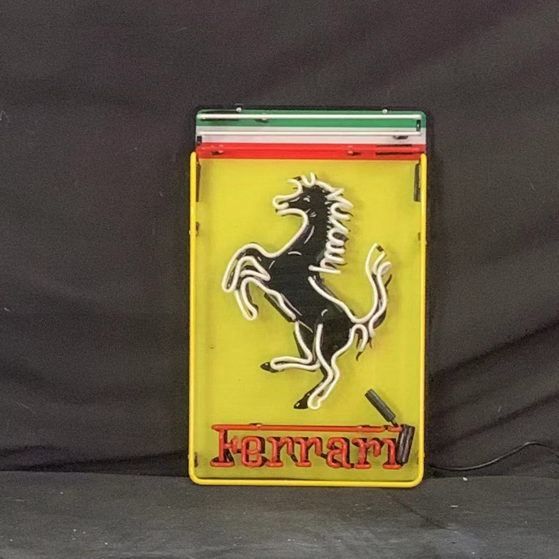 Ferrari Logo Neon Sign Neon Signs Land