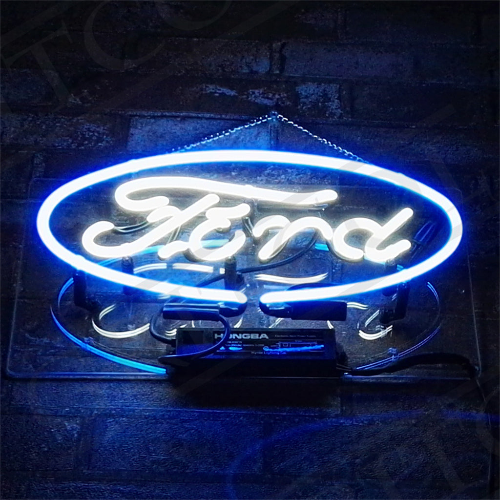 Ford Logo Neon Signs Neon Signs Land