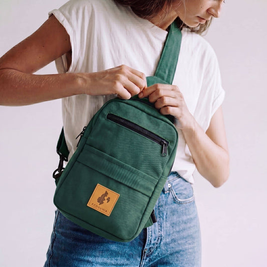 Large Canvas Crossbody Sling Bags | Umoja