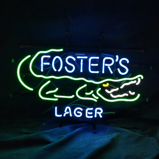 Foster's Lager Gator Neon Signs Neon Signs Land