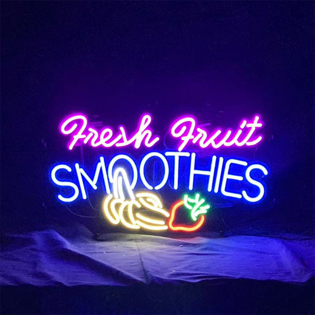 Fresh Fruit Smoothies Neon Light Sign Neon Signs Land