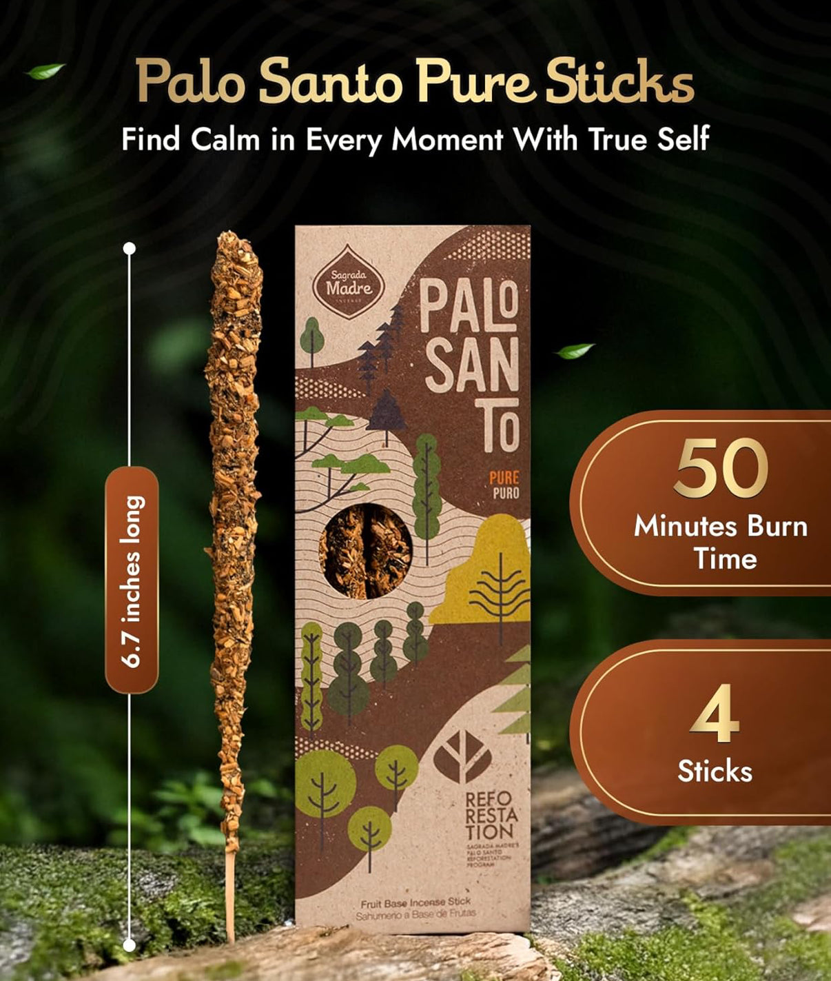 Pure Palo Santo Incense