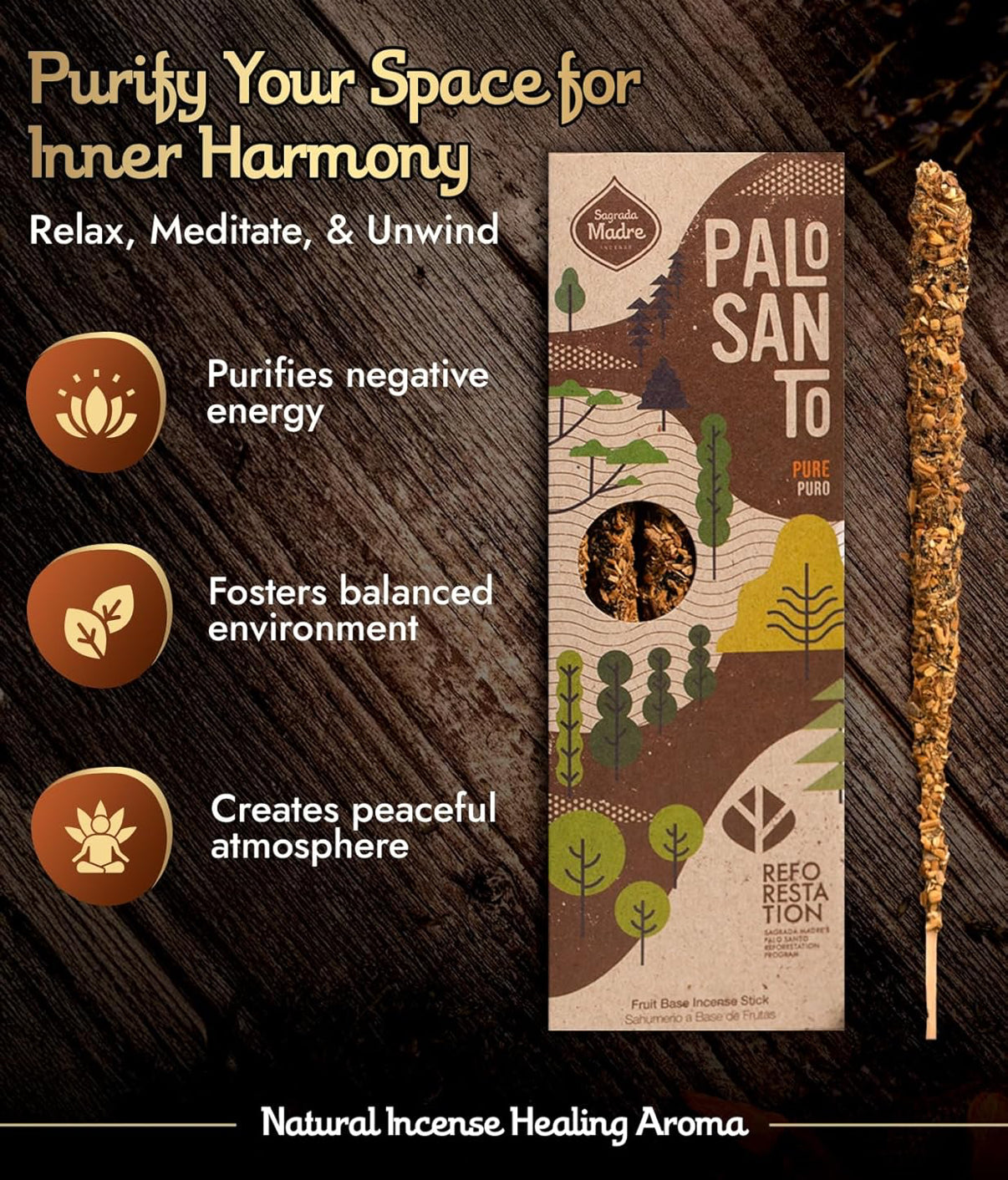Pure Palo Santo Incense
