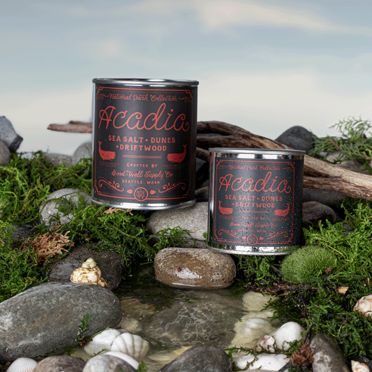 Acadia National Park Candle Good & Well Supply Co.