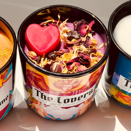 The Lover's Tarot Candle Energy Wicks