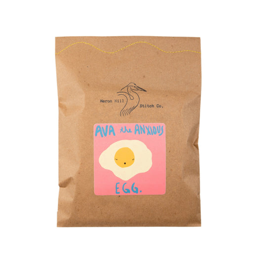 Ava the Anxious Egg Heron Hill Stitch Co.