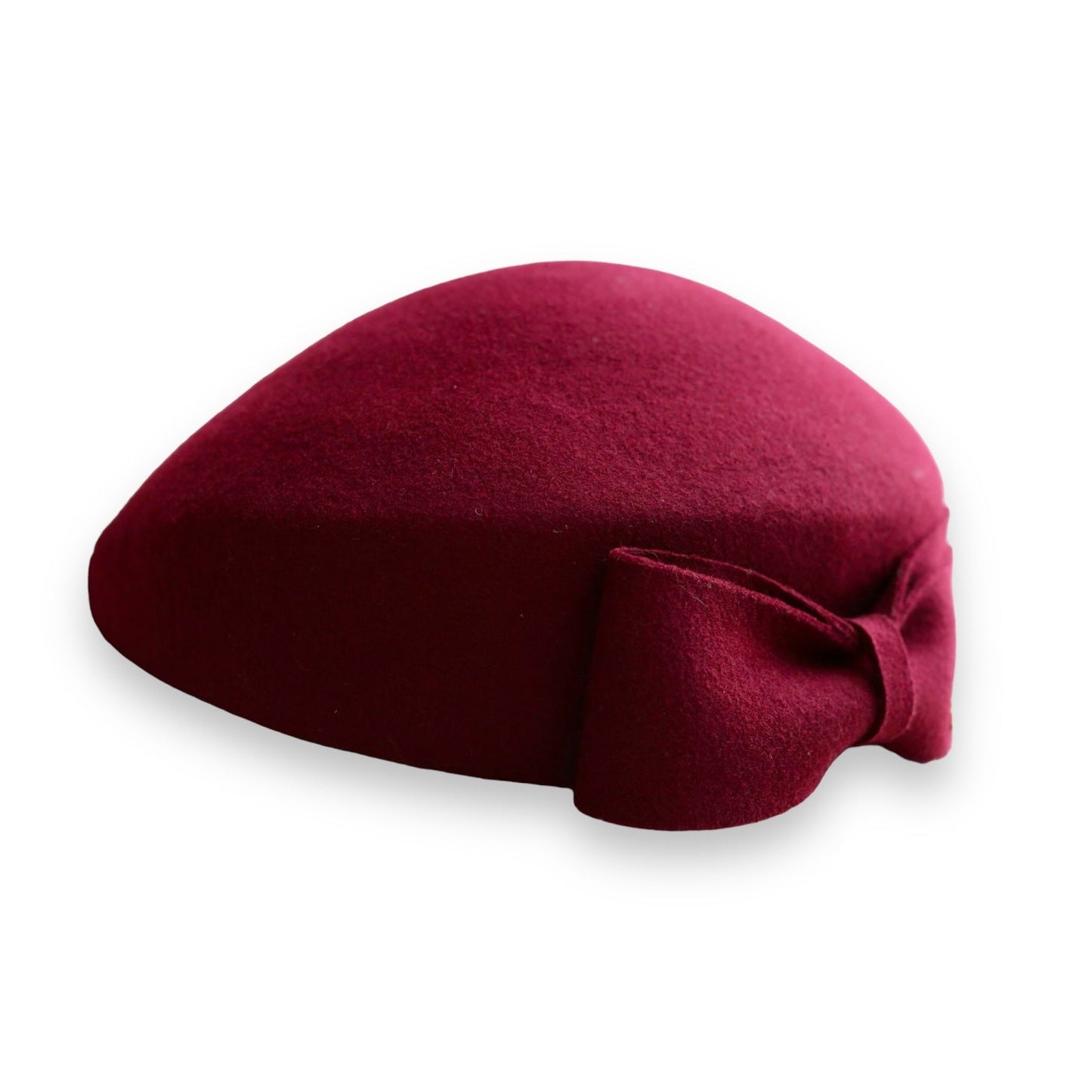 The Head-Turner Structured Beret by Lipstick & Chrome -WINE Quirks!