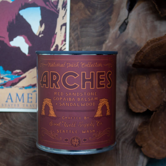 Arches National Park Candle Good & Well Supply Co.