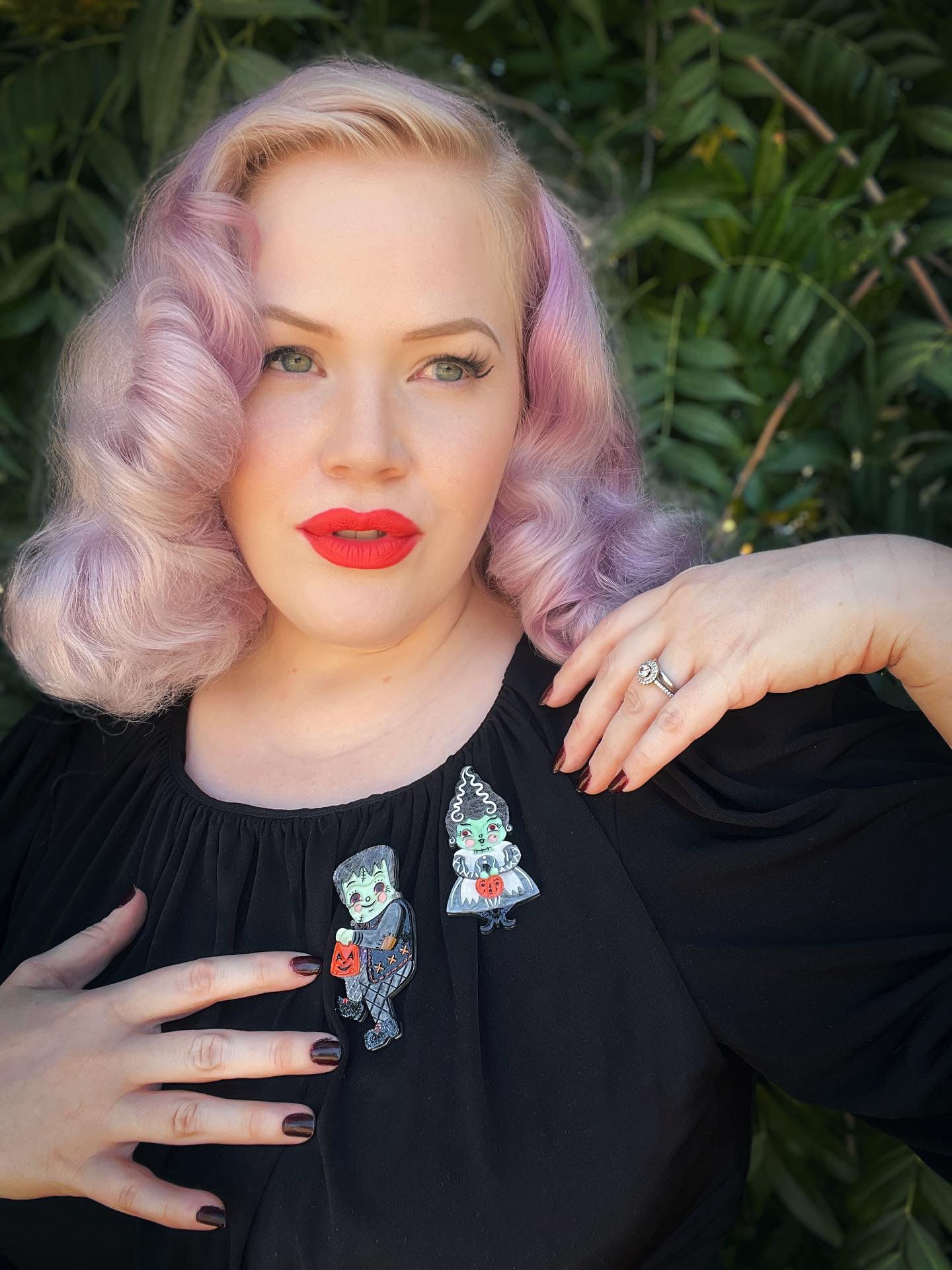 Frankenstomp Brooch by Johanna Parker x Lipstick & Chrome Quirks!