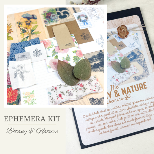 Botanical and Nature Ephemera Kit A House of Books