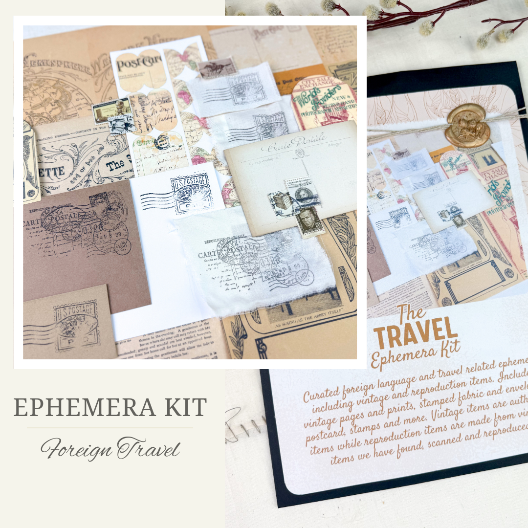 Travel Ephemera Kit A House of Books