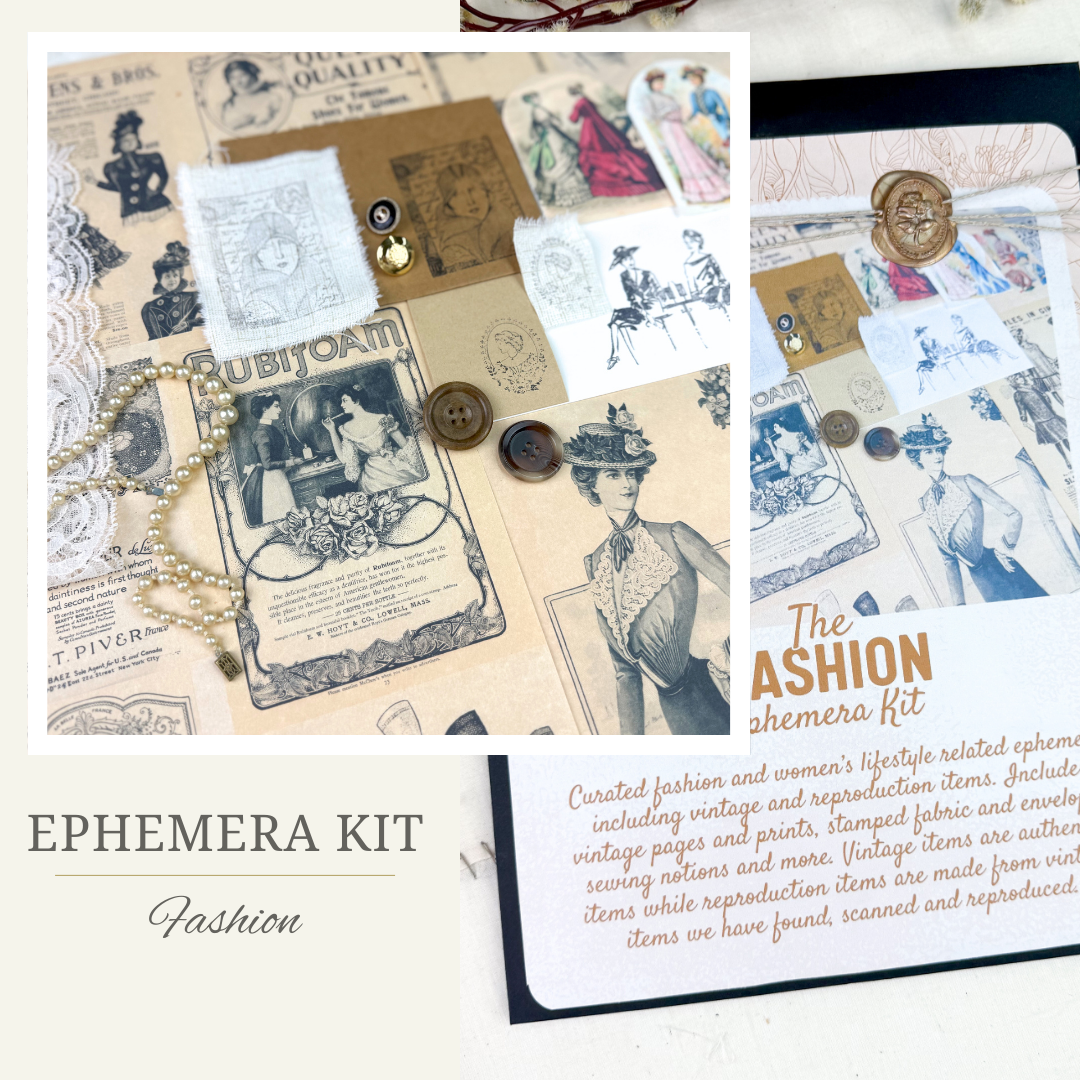 Fashion Ephemera Kit A House of Books