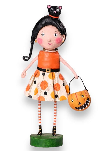 Kit Kat Halloween Figurine by Lori Mitchell *New for 2024* Quirks!