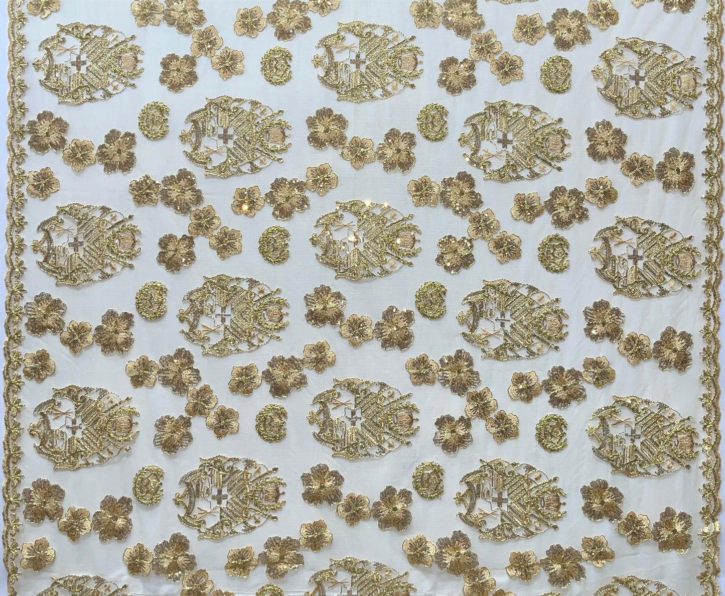 Hibiscus Tonga Seal Lace | Islands Fabric Islands Fabric