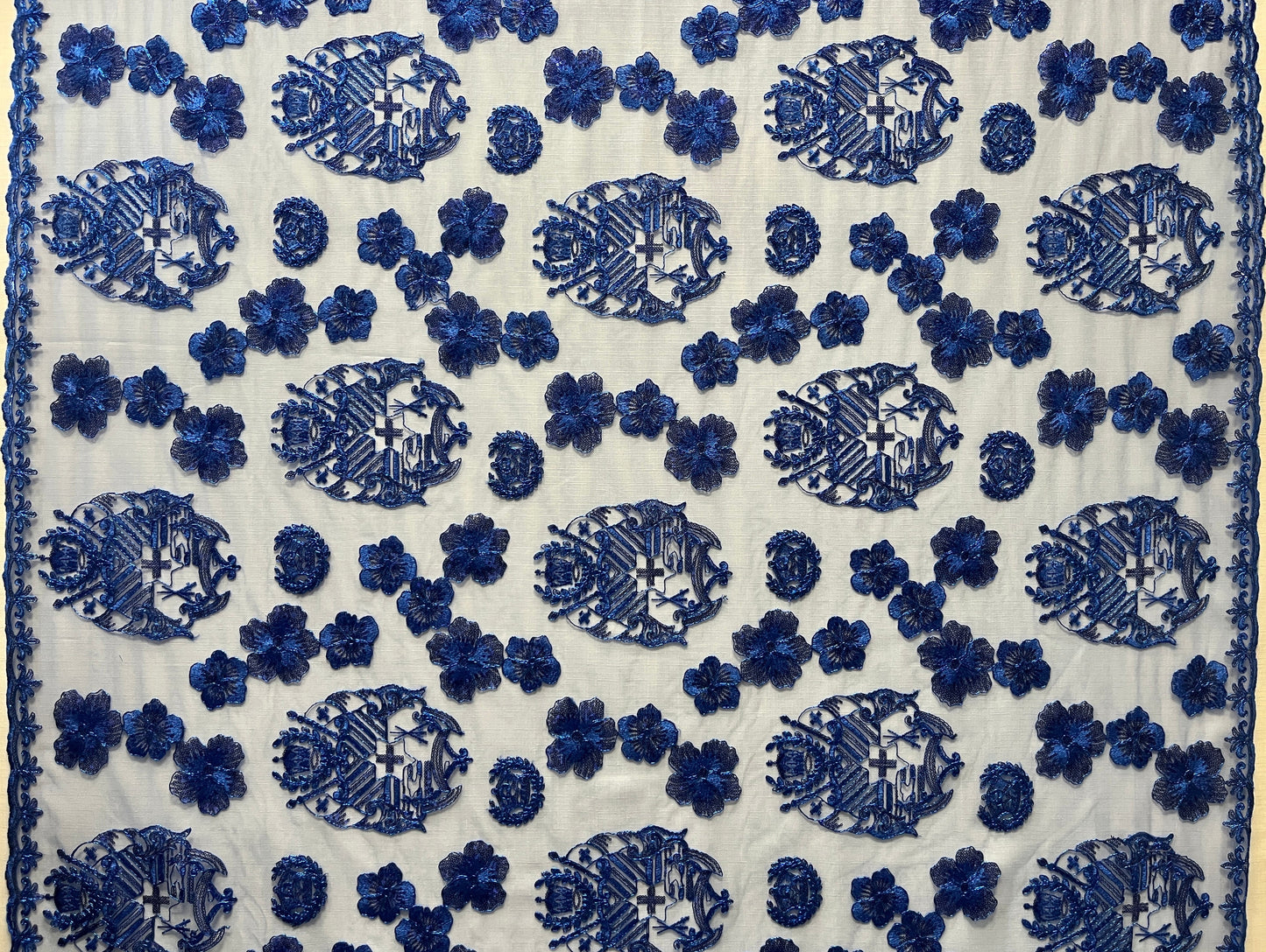 Hibiscus Tonga Seal Lace | Islands Fabric Islands Fabric