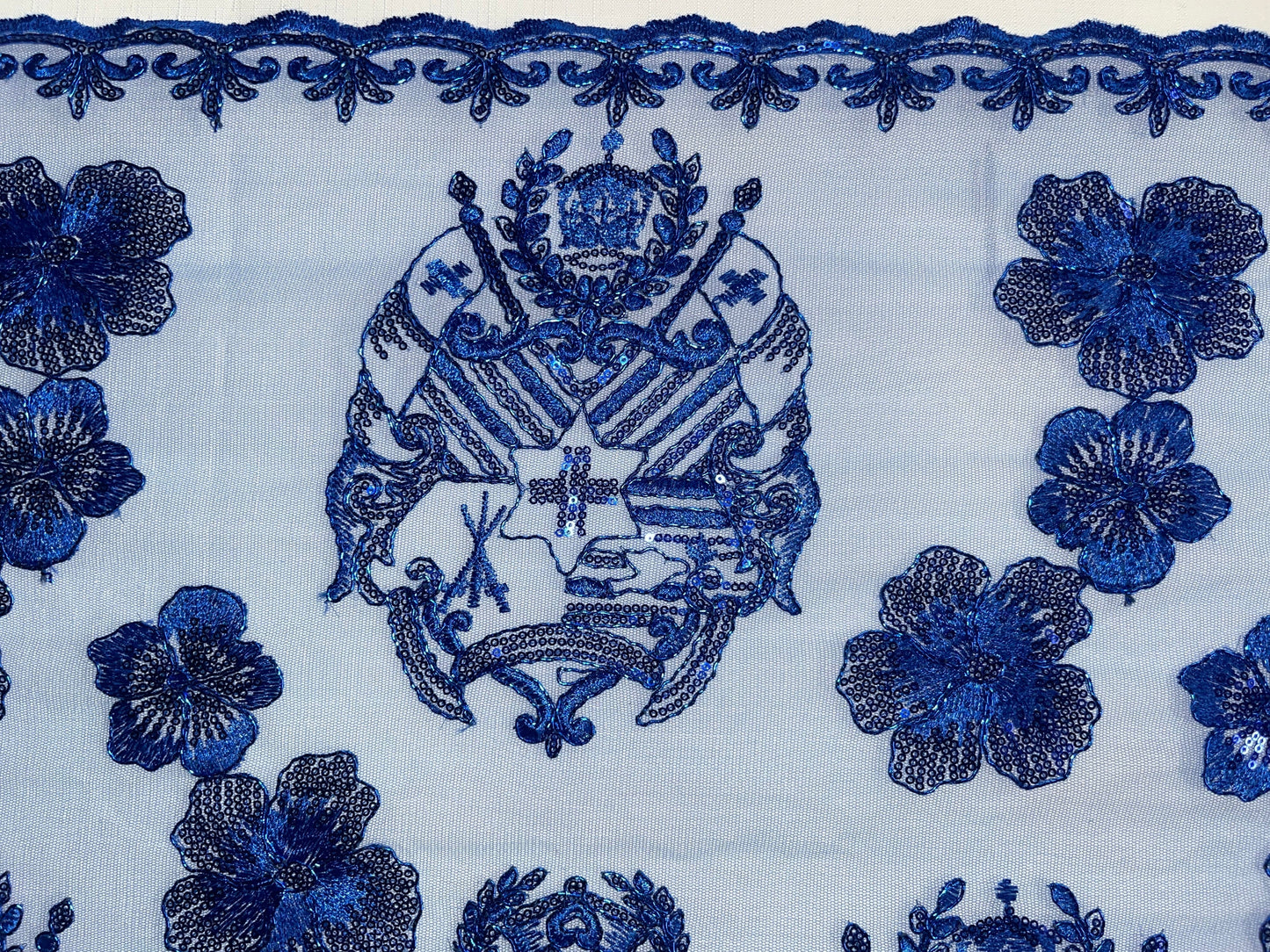 Hibiscus Tonga Seal Lace | Islands Fabric Islands Fabric