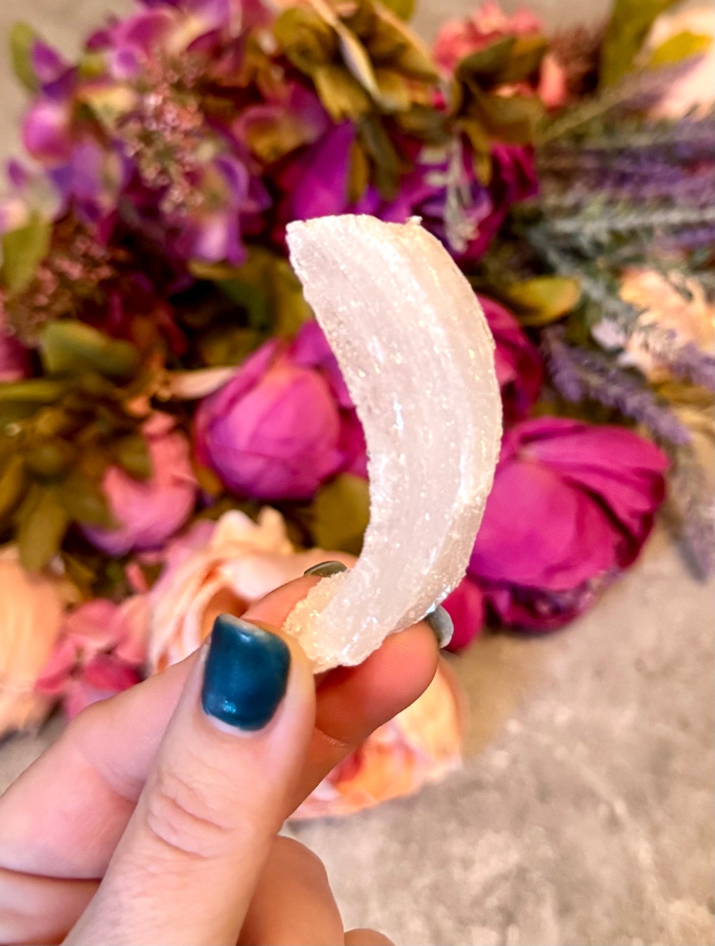 Ram's Horn Selenite, Rare Mineral Specimen