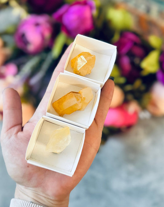 Golden Quartz from Switzerland Mandala Gems