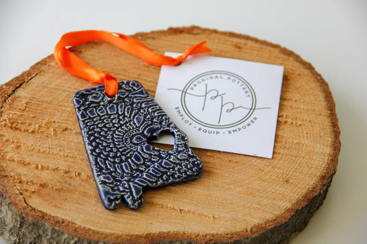 War Eagle Alabama Ornament prodigalpottery