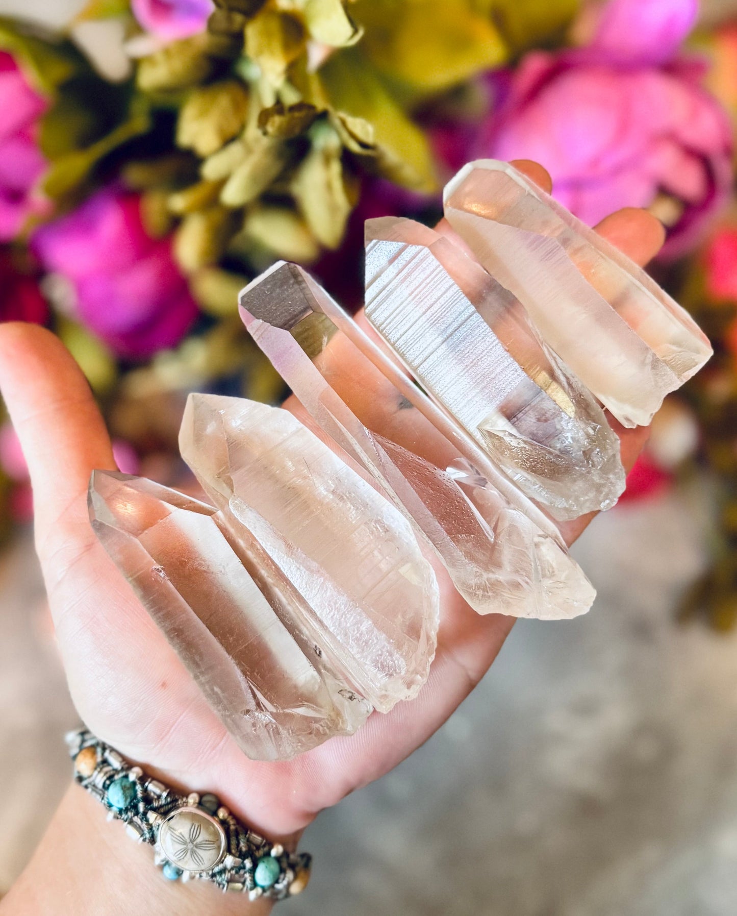 Lemurian Quartz Points, Lemurian Seed Quartz