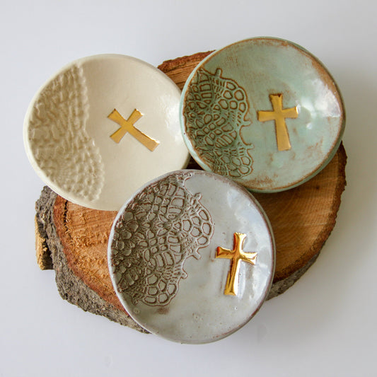 Cross Ring Dish prodigalpottery