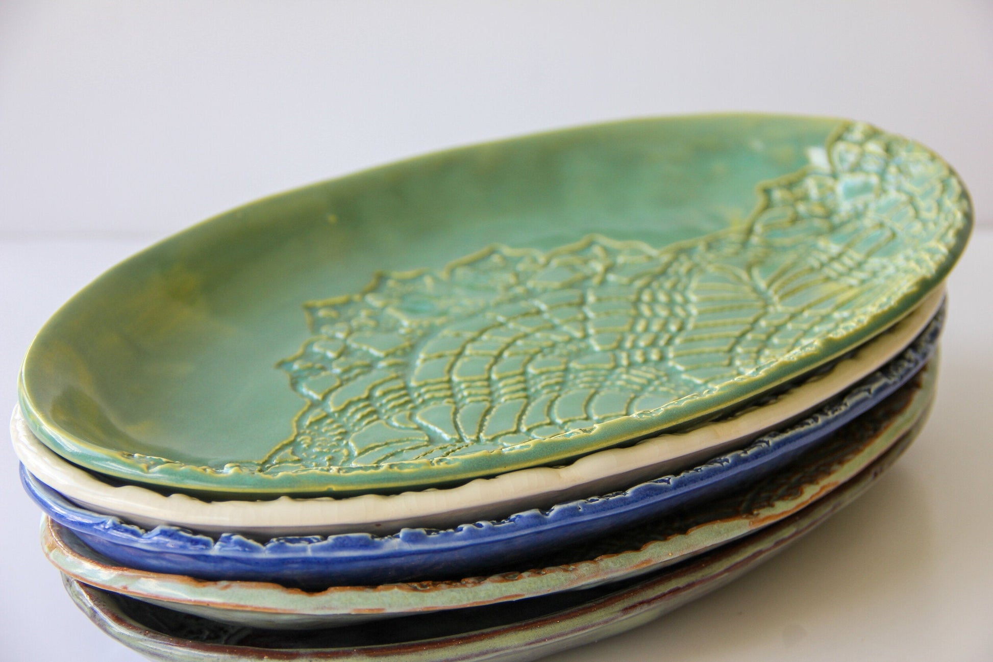 Ceramic Oval Platter - Prodigal Pottery prodigalpottery