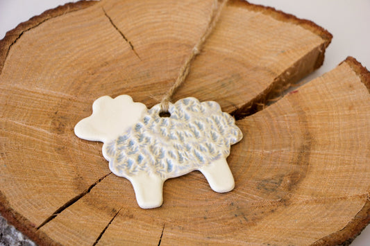 Ceramic Sheep Ornament prodigalpottery