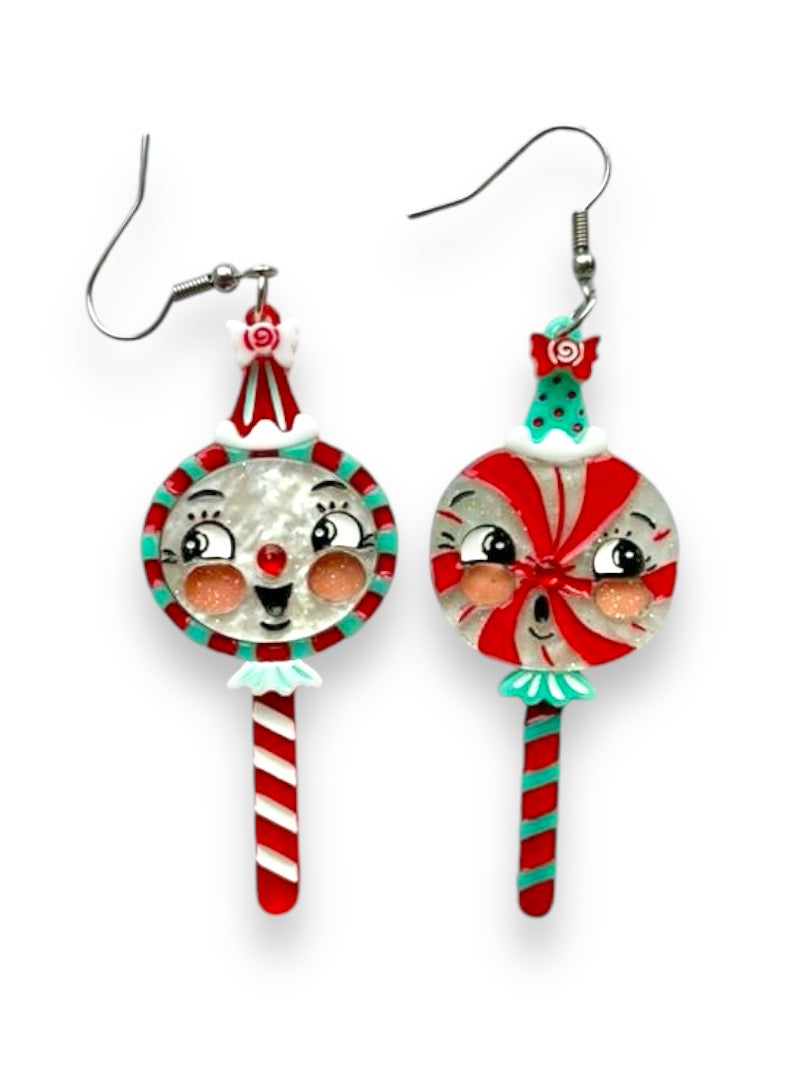 Merrymints Earrings by Johanna Parker x Lipstick & Chrome Quirks!
