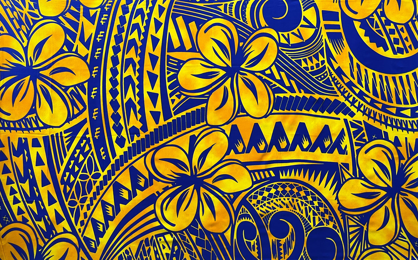 Plumeria Flower Polyester Sarong | Islands Fabric Islands Fabric