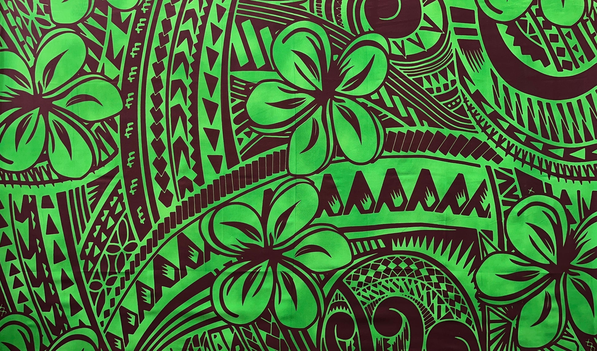 Plumeria Flower Polyester Sarong | Islands Fabric Islands Fabric