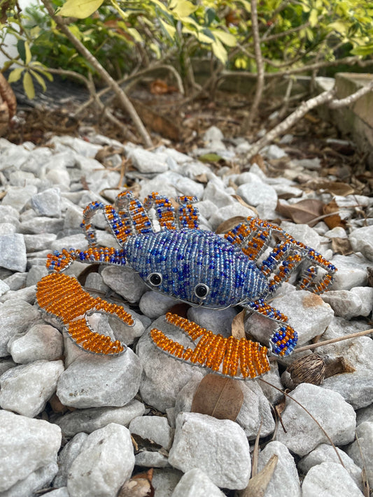 Blue Crab Beadworx by Extol Accessories